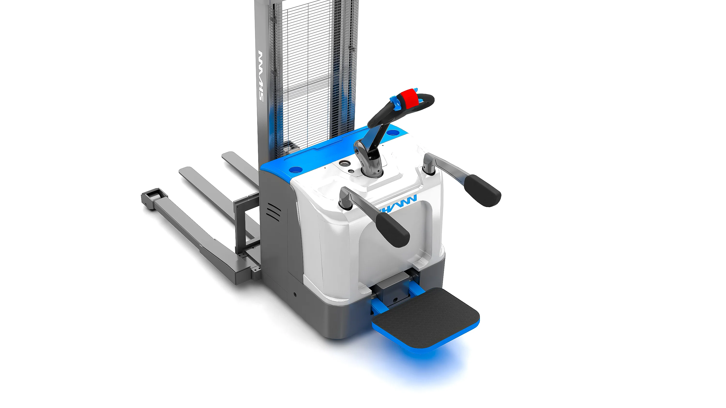 SHANN CTDR 15-III — штабелер с регулируемой платформой